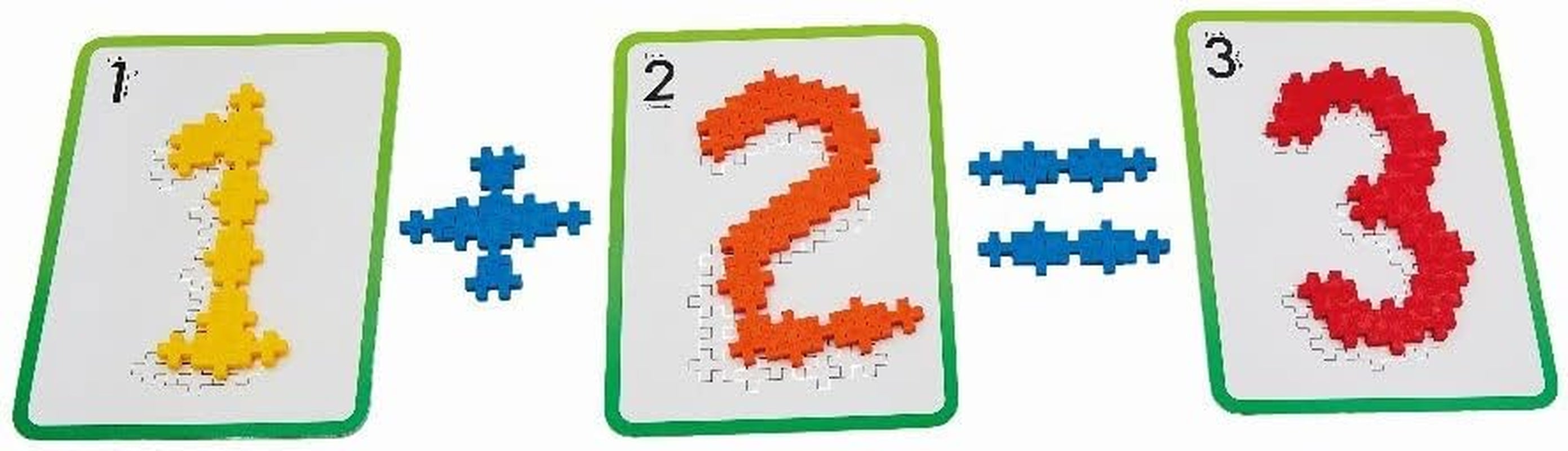 Plus-Plus 9603909 Geniales Konstruktionsspielzeug, Apprendre à construire, ABC & 123, Kreativ-Bausteine, 600 pièces
