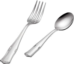 Ensemble de couverts Bavaria Moka, acier inoxydable, couleur argent, passe au lave-vaisselle Naty Shop Kitchen