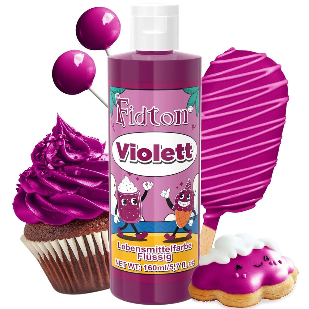 Colorant alimentaire en gel - Fidton 7 couleurs colorant alimentaire hautement concentré, décorations de gâteaux fondants comestibles, colorant alimentaire pour œufs, beignets, macarons - 10 ml