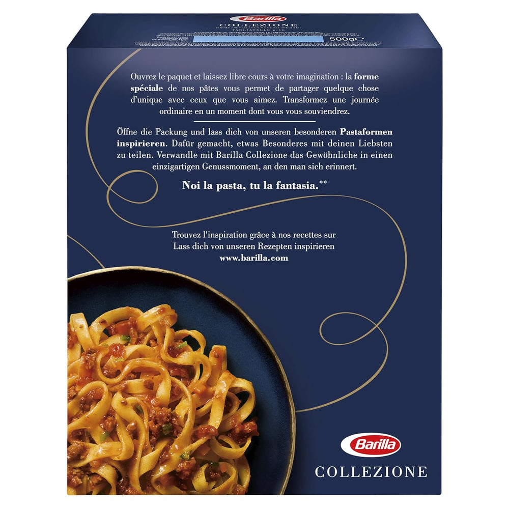 Pâtes Collezione Tagliatelles / Paquet de 12 (12 x 500 g)
