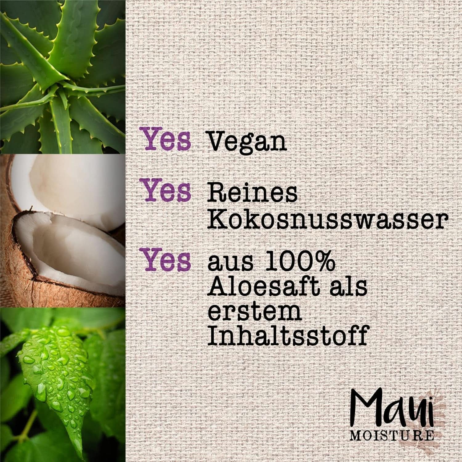 Maui Moisture Revive & Hydrate + Shea Butter, Sampon sau Conditioner, 385 ml Duș și baie Naty Shop