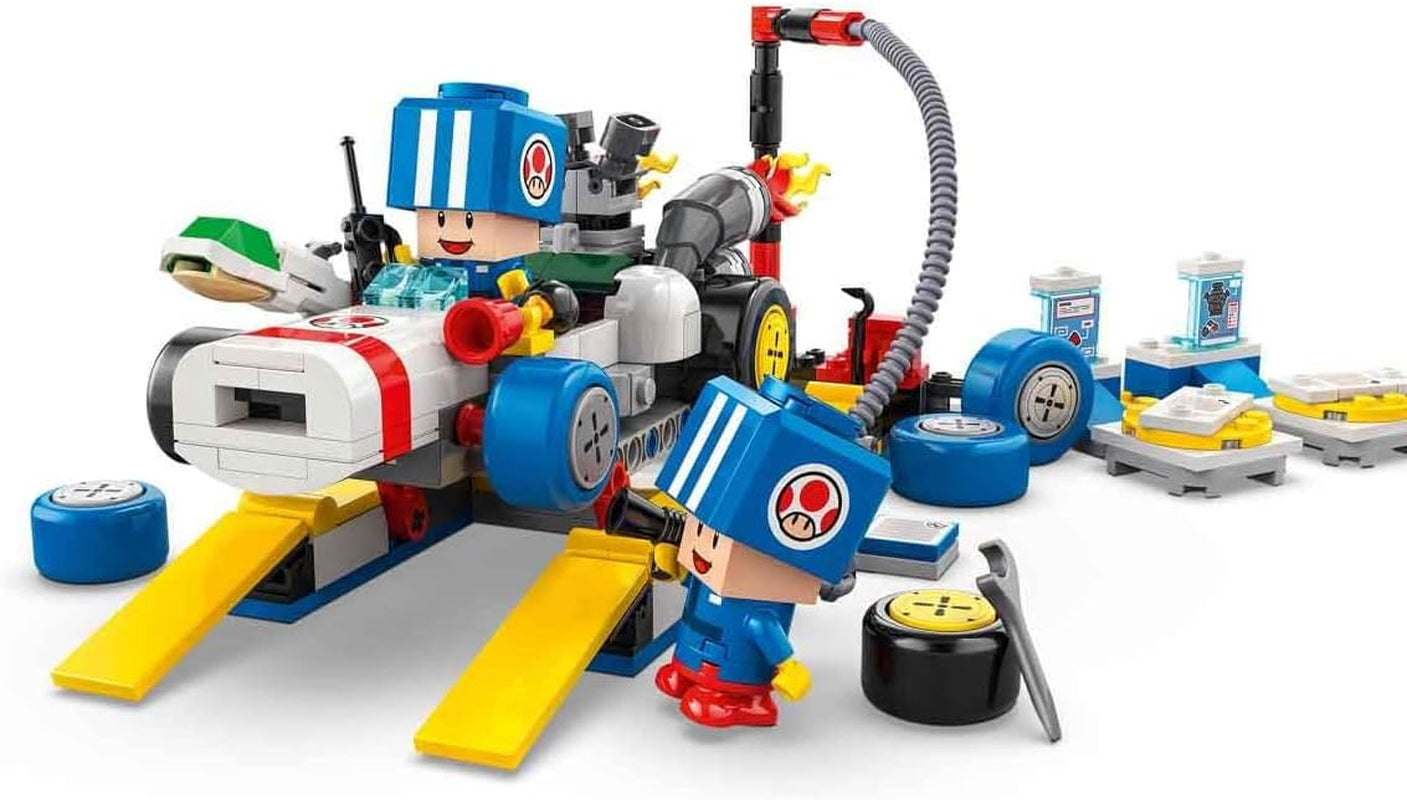 LEGO Super Mario : Mario Kart - Toad's Workshop, personnage Nintendo, jouet personnalisable, coffret d'aventure, cadeau pour garçons, filles et joueurs à partir de 8 ans 72035 Jeux de construction Besuche den LEGO-Store