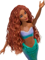 Mattel Disney Ariel – Poupée La Petite Sirène, inspirée du film La Petite Sirène, jouet sirène, positionnable, cadeaux Disney, jouet pour 3 ans et plus, HLX08