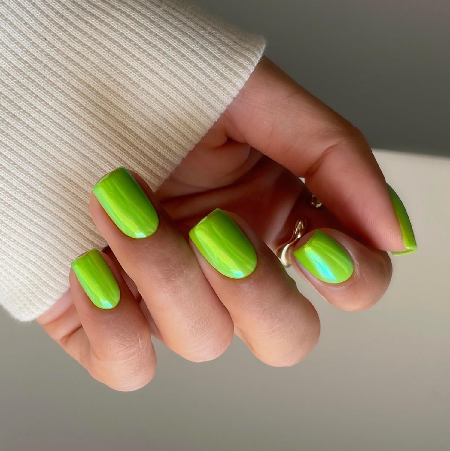 Vernis à Ongles UV Semilac Hybrid 447 Loco Lime 7ml Collection Neonz
