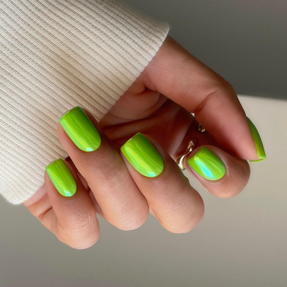 Vernis à Ongles UV Semilac Hybrid 447 Loco Lime 7ml Collection Neonz