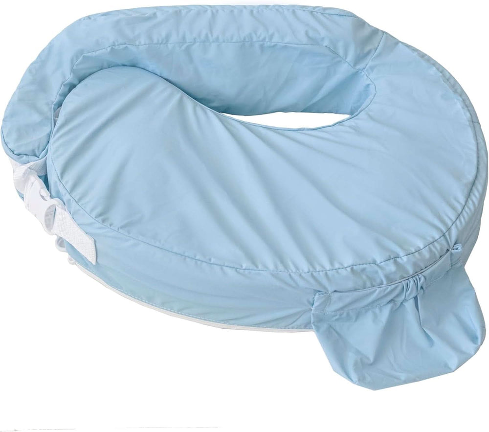 MY BREST FRIEND Baby Wild - Perna americană pentru alăptare, originală, ușor de întreținut Accesorii Hrana si Alaptare Bebe Naty Shop Albastru 57 X 40 X 14 Cm Husa: 100 poliester / umplutura: spuma 100 poliuretan, spumata la rece