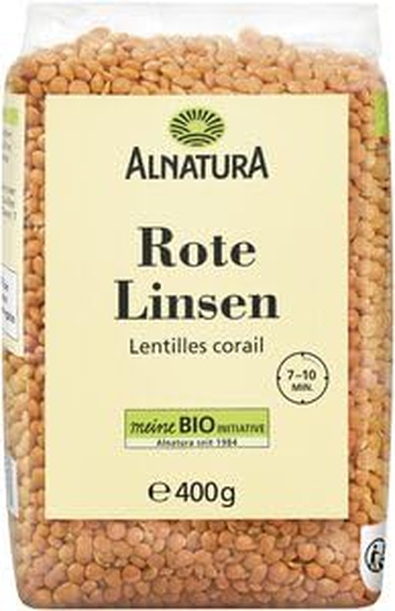 Lentilles rouges bio, 400 g
