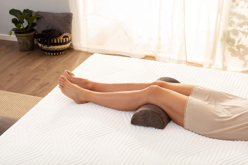 Oreiller universel TEMPUR pour jambes, taille et tête, gris, 50 X 20 X 10 cm Oreillers standards Naty Shop