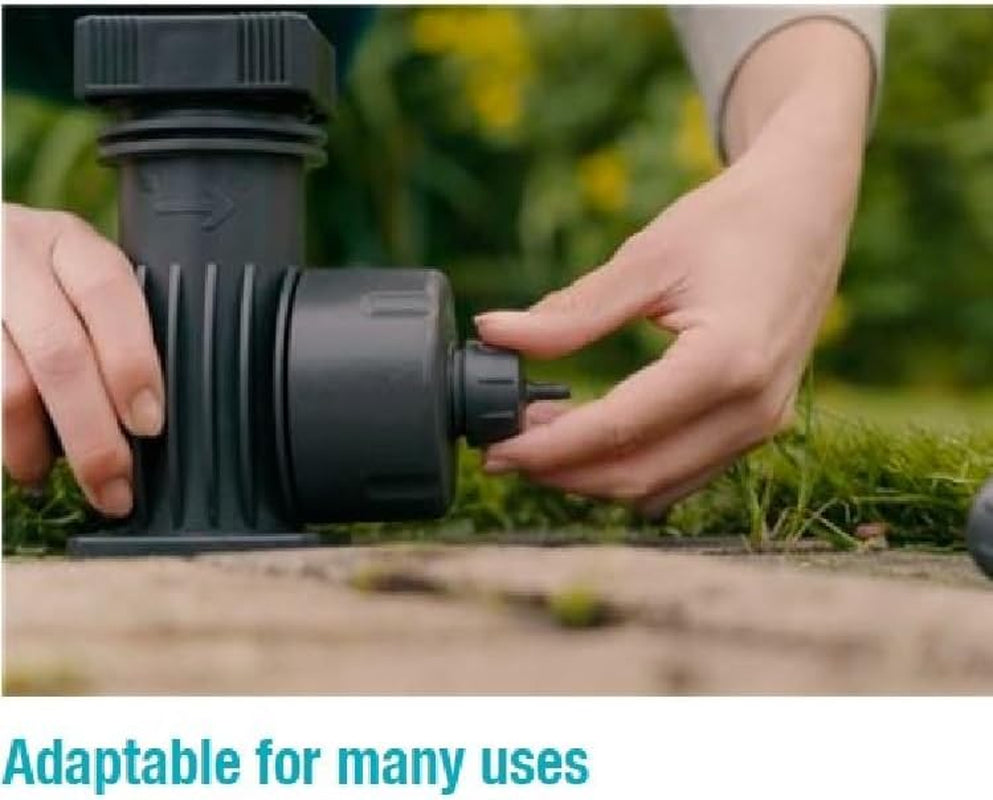 Système d'irrigation Gardena Micro-Drip Basic Unit 2000 : unité de base pour réduire la pression, débit d'eau env. 2 000 l/h, technologie de connexion simple et rapide (1354-20)