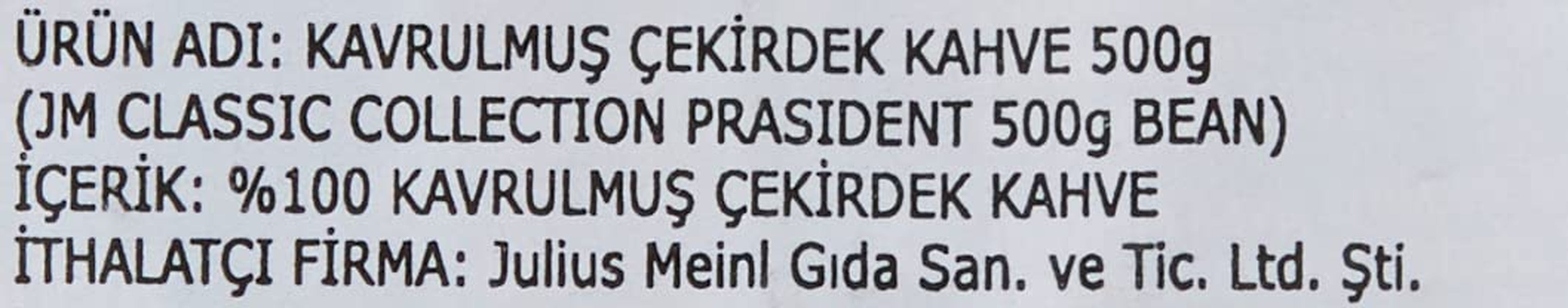 Président Haricots Entiers Pack de 2 (2 x 500g)