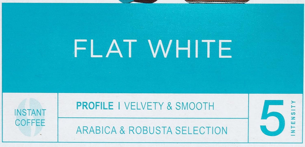 NESCAFÉ Dolce Gusto Flat White, 48 capsules de café, Arabica et Robusta Bohnen, Cremig-Milchiger Genuss, Kaffeekreation, Coffee-Shop Trend, Aromaversiegelte, 9er Pack (3x16 Kapseln)