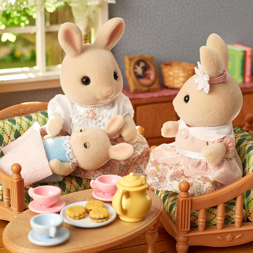 Sylvanian Families L5706 Milchhasen Familie - Figuren für Puppenhaus