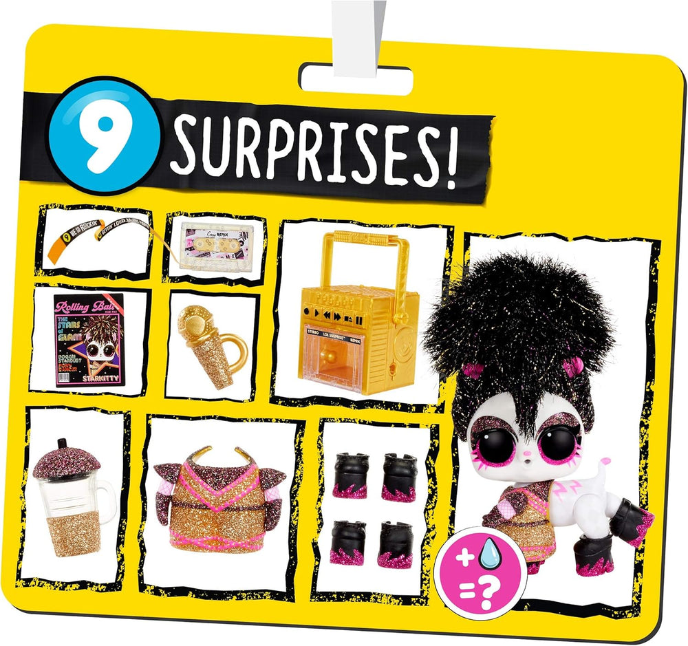 Mdr Surprise ! 567080E7C Remix Pets - Objet de collection - 9 surprises avec cheveux naturels, accessoires et paroles surprises