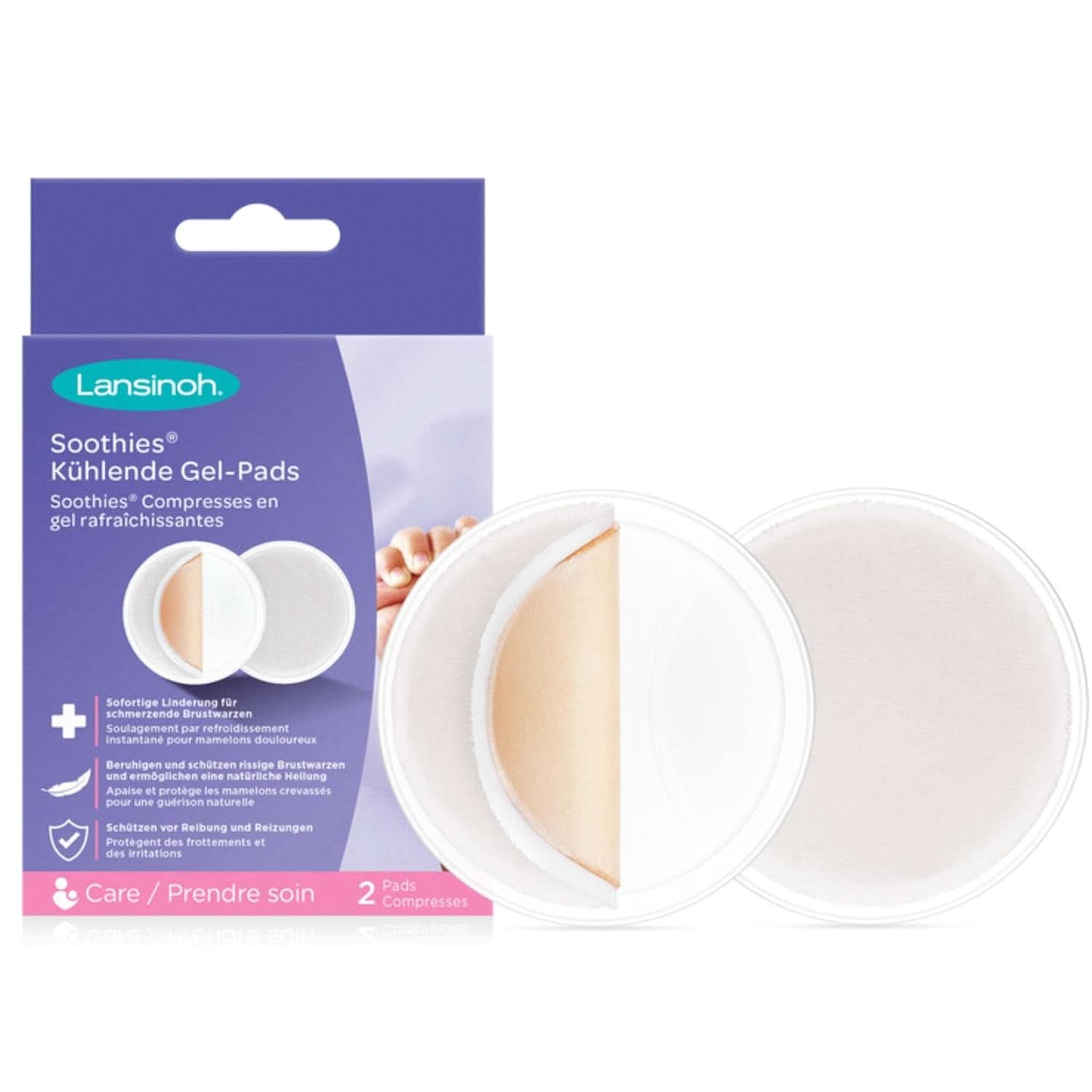 Lansinoh I Soothies Kühlgelkompressen Accessoires Alimentation et Allaitement Bebe Naty Shop