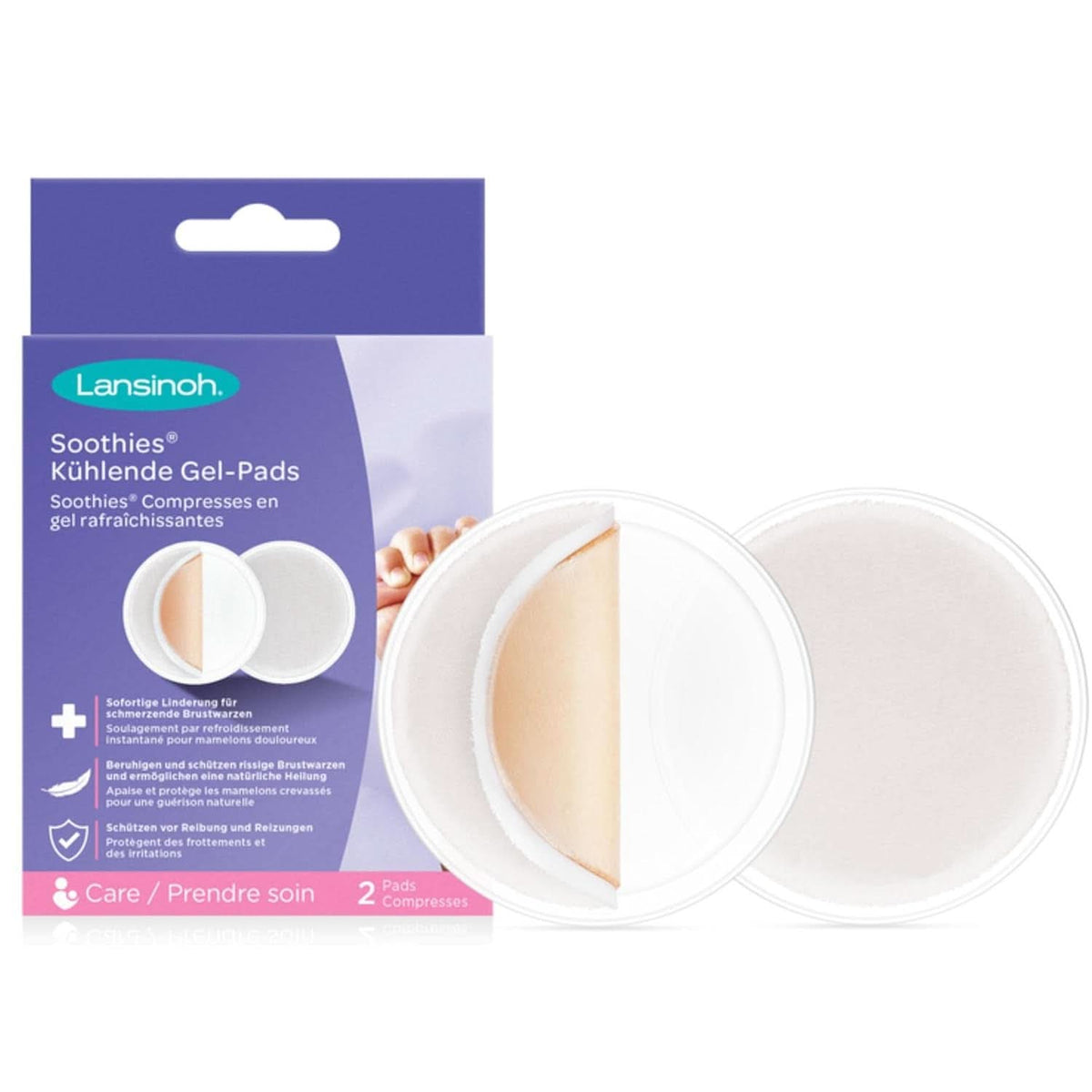 Lansinoh I Soothies Kühlgelkompressen Accessoires Alimentation et Allaitement Bebe Naty Shop