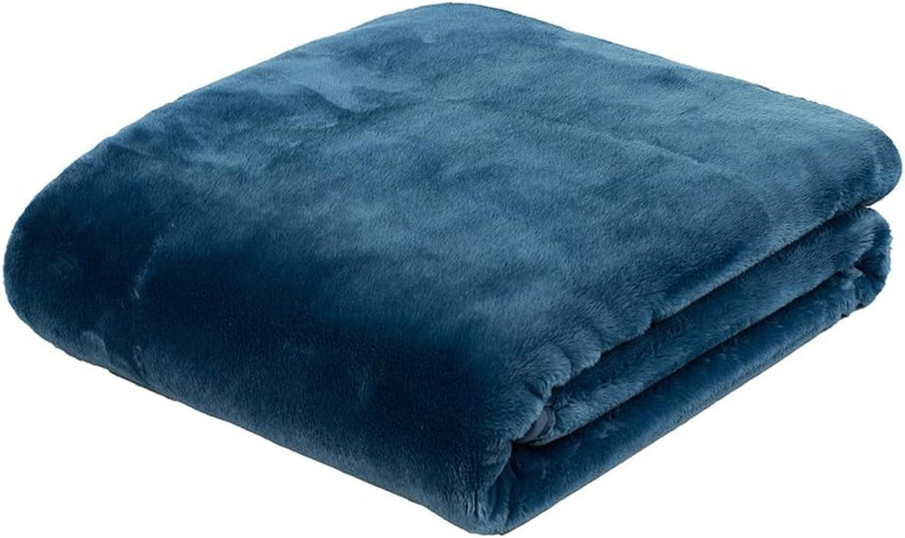 Gözze - Couverture Confortable Sensation Cachemire Premium, 500 G/M², 180 X 220 Cm - Moutarde Lits et Couvertures Besuche den Gözze-Store Bleu 220 X 240 Cm