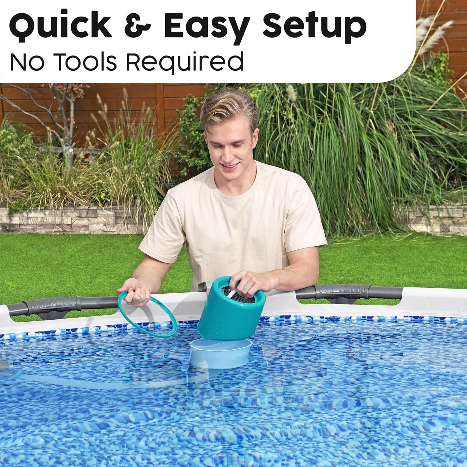 Skimmer suspendu Bestway pour systèmes de filtration, à partir de 2 006 l/h