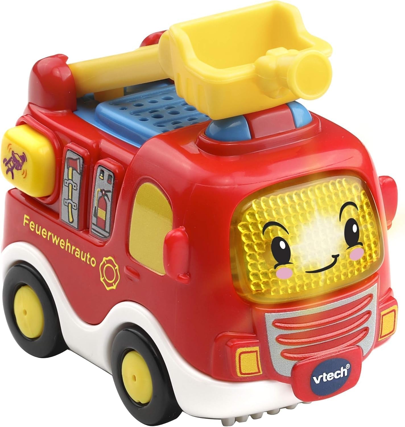 Vtech 80-524404 TUT TUT Baby Speedster - Deluxe Road Set, Mașini pentru copii, Multicolor & 80-514004 TUT TUT Mașină de pompieri pentru copii, Multicolor Jucarii Bebe Naty Shop