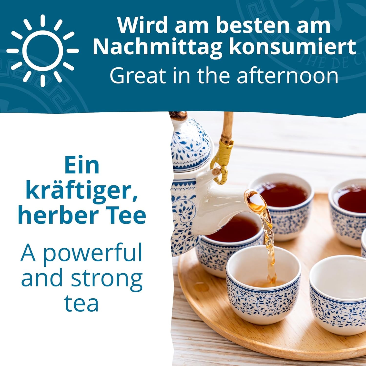 Khla - Thé Oolong Bio 100 G - Thé Bleu - Thé Naturel en Vrac - Thé Asiatique Biologique - En Vrac et Coupé - Tisane et Infusé - Origine Chine