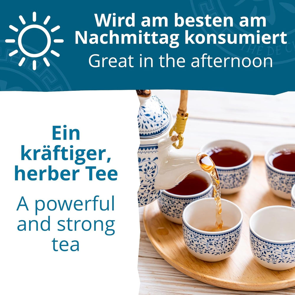 Khla - Thé Oolong Bio 100 G - Thé Bleu - Thé Naturel en Vrac - Thé Asiatique Biologique - En Vrac et Coupé - Tisane et Infusé - Origine Chine