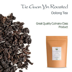Thé Oolong Tie Guan Yin - Thé bleu rôti Ti Kuan Yin Chine - Thé chinois Wu Long Tieguanyin - Thé bleu Thé Olongh Thé Olongo