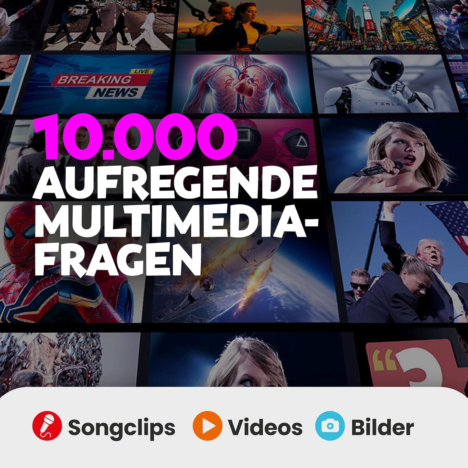 Outsmarted – Jeu de société quiz numérique | Enfants, adolescents et adultes | Soirée de jeu de nouvelle génération pour la famille et les amis | 2 à 24 joueurs | 8 ans et plus | Plus de 10 000 questions