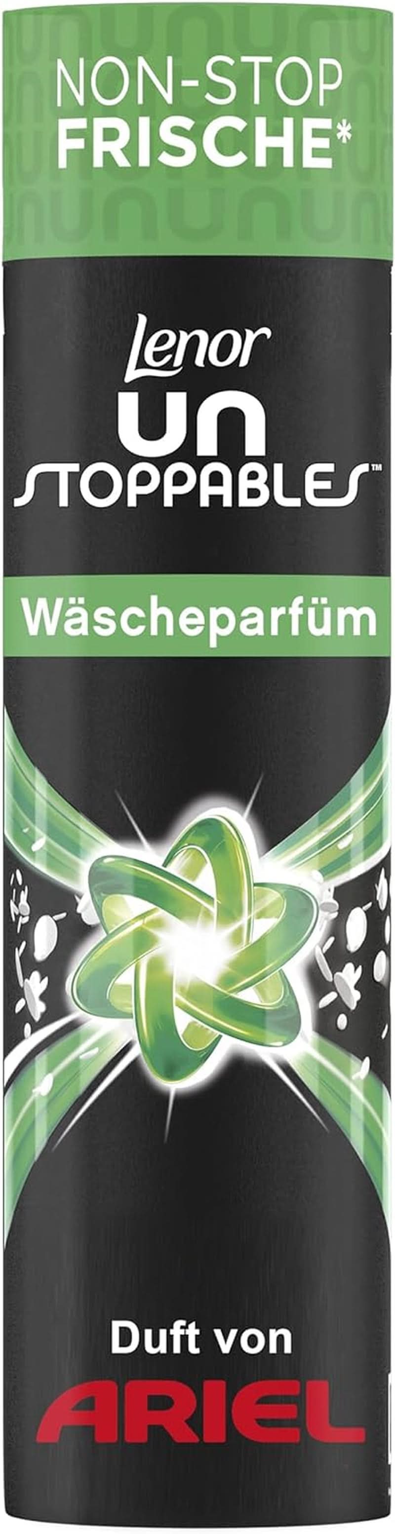 Lenor Unstoppables parfum de lessive Fresh 510G - Fraîcheur pour tous les textiles, même pour le sport Détergents à lessive Naty Shop Ariel 300 grammes