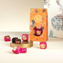 Venchi - Coffret Cadeau Murrine Chocolat Framboise Praliné, Chocolat Noir, 288g, Sans Gluten, Sans Colorants Artificiels, Sans Conservateurs - Idée Cadeau Parfaite