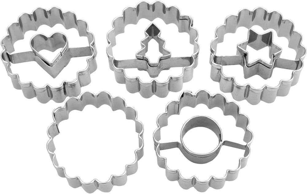 Städter 954090 Boîte à biscuits, acier inoxydable, argent