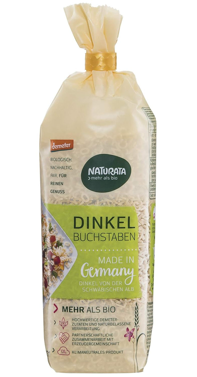 Lettres, farine d'épeautre légère 1 x 250 g