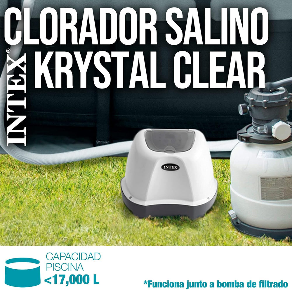 Système d'aquarium d'eau salée Intex Krystal Clear 230 V CG-26664