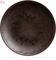 MÄSER Metallic Bronze, serviciu de cină din 12 piese pentru 4 persoane Seturi vesela masa Naty Shop