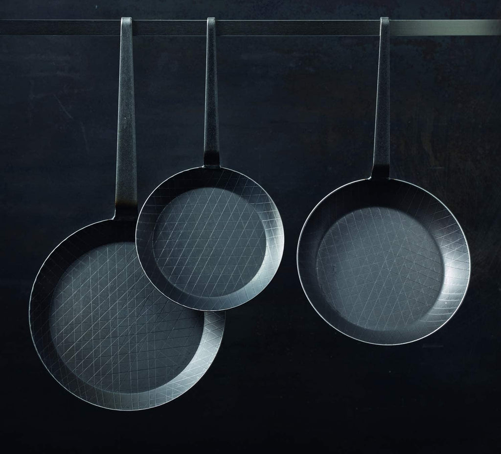 RÖSLE Tigaie din fier forjat seria 1888, de înaltă calitate, cu margine înaltă pentru cartofi prăjiți crocanți și carne prăjită rapid, potrivită pentru grătar și inducție Oale si Tigai Naty Shop