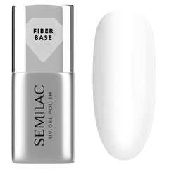 Base de vernis à ongles UV Semilac Pure & Clean 7 ml – Base hybride auto-nivelante pour ongles sensibles