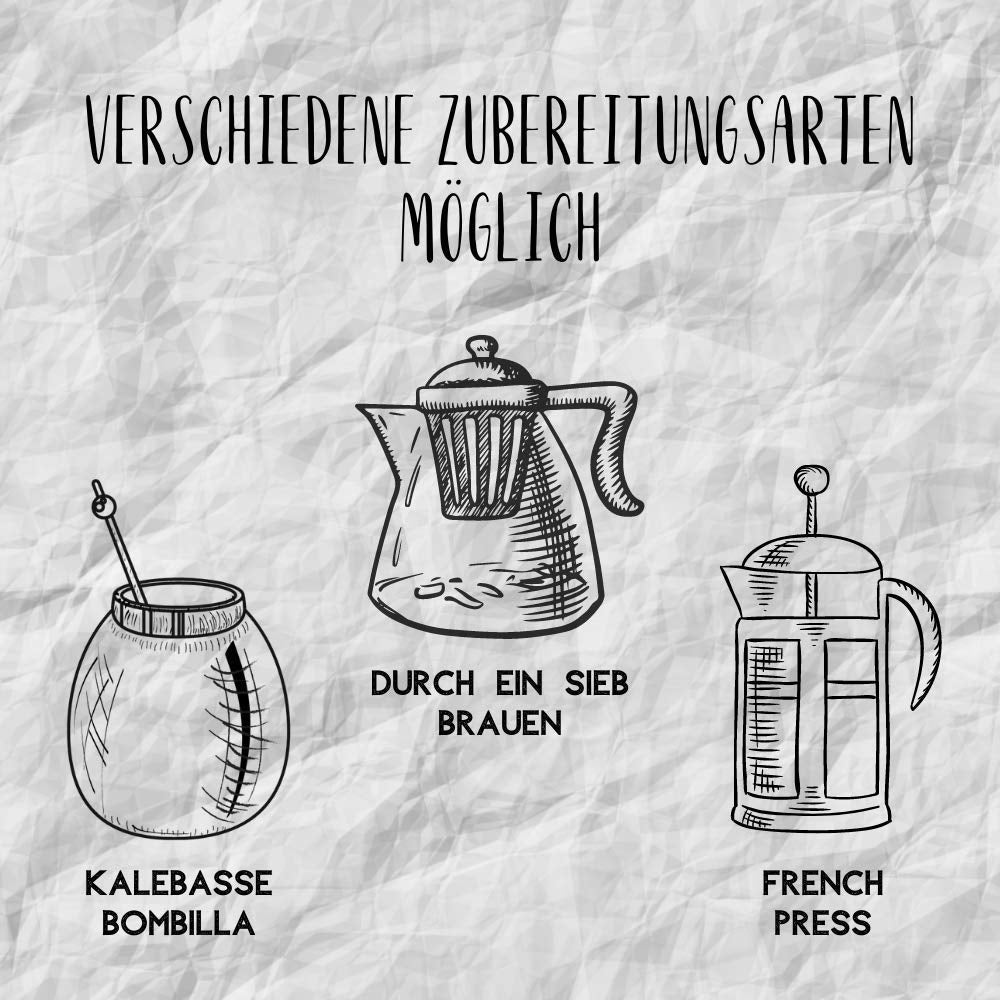 Ceai Yerba Mate Limon 1000G | Ceai Mate din Paraguay cu coajă de lămâie și fructul pasiunii | Energie naturală | Ceai Yerba Mate fără aditivi artificiali | Ceai Yerba Mate Loose Leaf 1 Kg