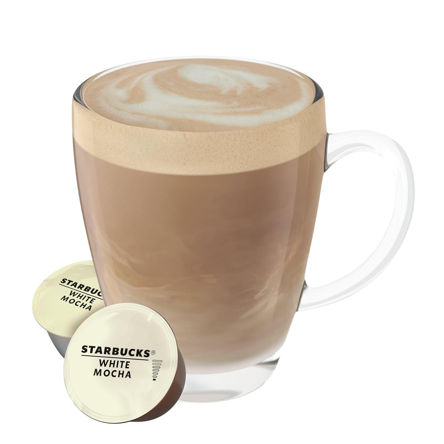 STARBUCKS White Moka par Nescafé Dolce Gusto Kaffeekapseln 6 x 12 (72 Kapseln)