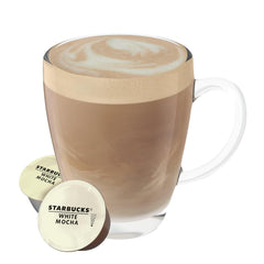 STARBUCKS White Moka par Nescafé Dolce Gusto Kaffeekapseln 6 x 12 (72 Kapseln)