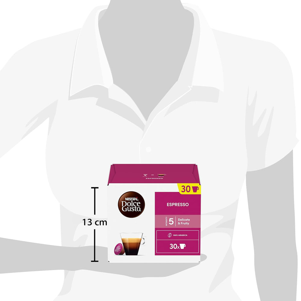 NESCAFÉ DOLCE GUSTO Espresso Kaffeekapseln 3er Vorratspack (3 x 30 Kapseln)