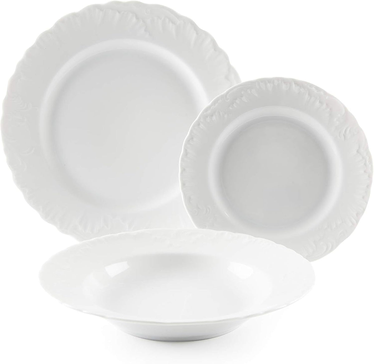 Excelsa Geschirr 18Er Set Weiß Naty Shop Titre par défaut