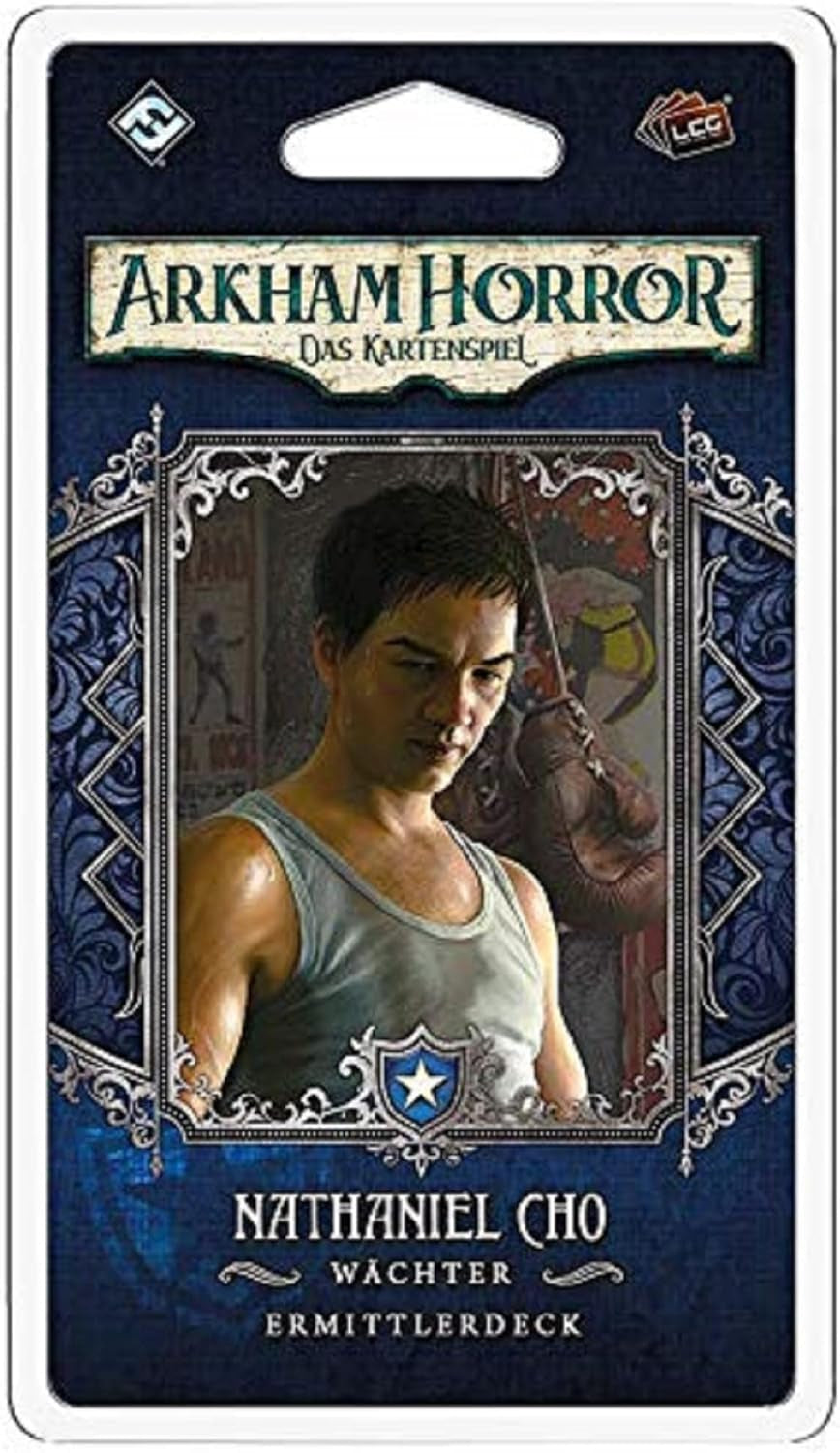 Fantasy Flight Games, Arkham Horror : LCG, jeu de base, jeu expert, jeu de cartes, 1 à 4 joueurs, à partir de 14 ans, 45 minutes et plus, allemand, multicolore, coloré