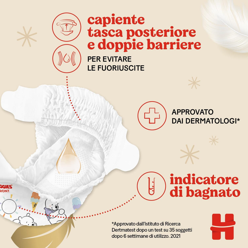 Couches Huggies Extra Care, taille 3 (6-10 kg), 2 paquets de 40 couches