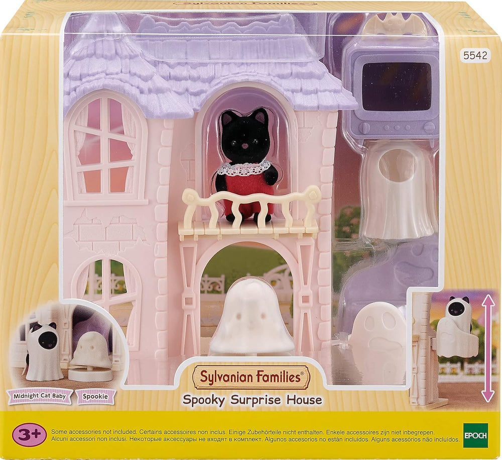 Sylvanian Families 5542 Maison hantée effrayante - Ensemble de jeu pour maison de poupée