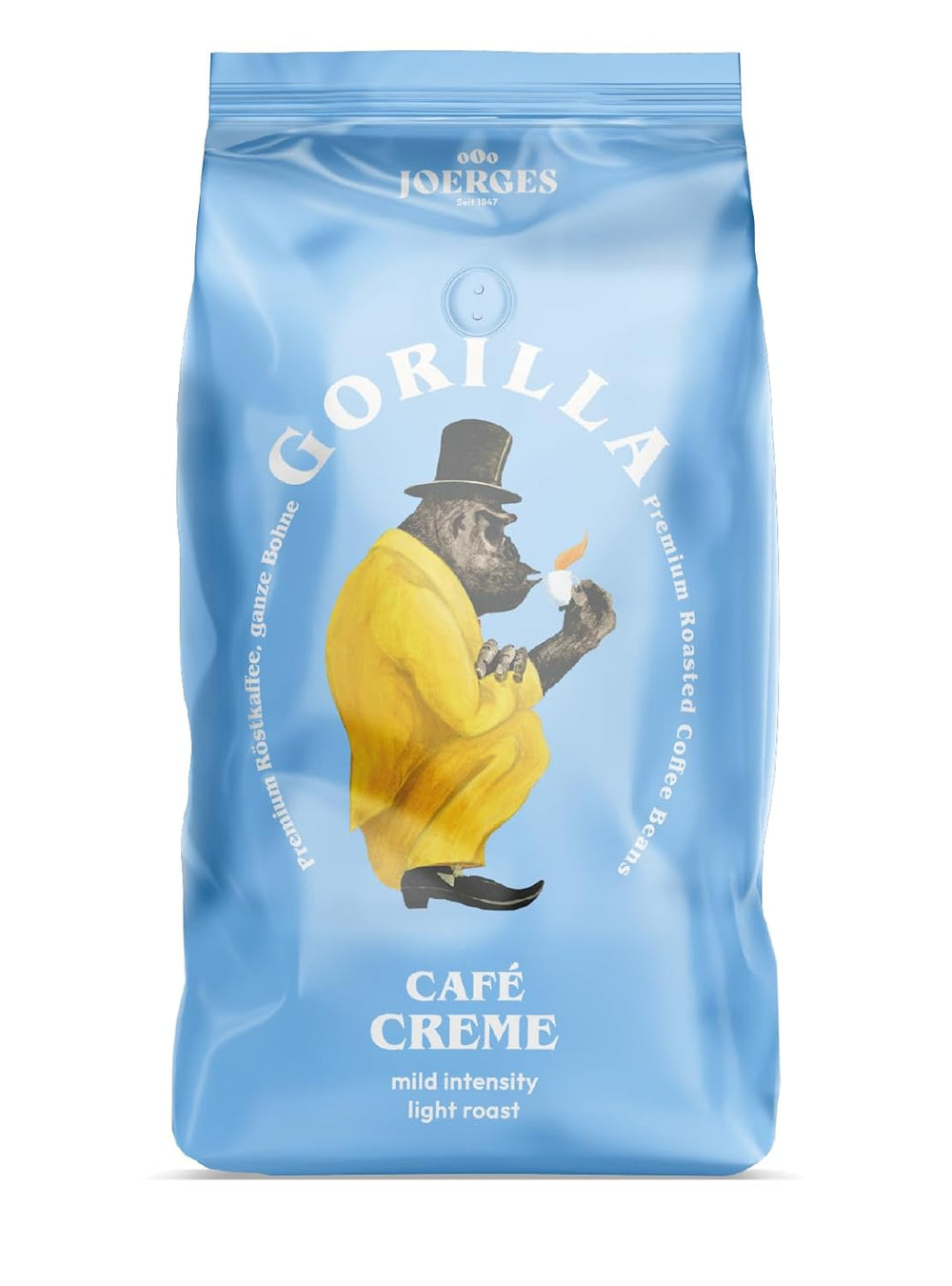 Crème Gorilla Café, 1 kg (paquet de 2)