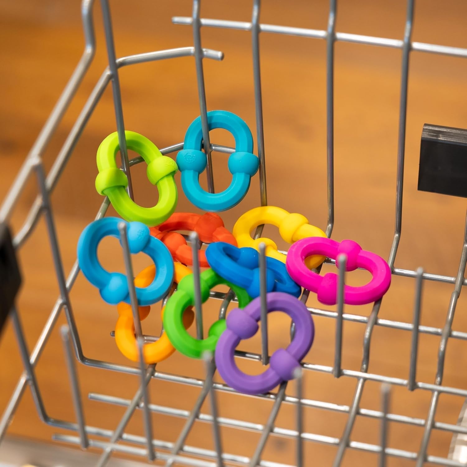 Fat Brain Toys Plip Links - Plip Links - Neues Bauen & Bauen für Kinder von 3 bis 12 Jahren
