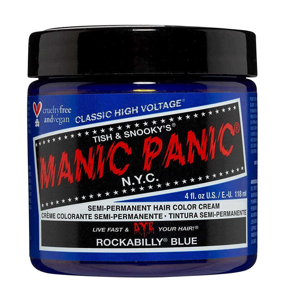 Manic Panic Electric Lizard Classic Cream, vegan, fără cruzime, vopsea de păr verde semipermanentă 118ml