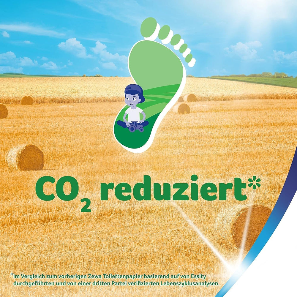 Zewa Proven Camomille Papier toilette avec paille 7X 8Rolls