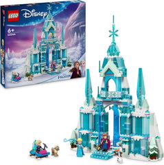 LEGO Ç€ Disney Frozen Le palais d'hiver d'Elsa, ensemble de construction et de jeu pour enfants avec palais modèle et figurines d'ELSA et Anna, cadeau pour filles, garçons et cinéphiles à partir de 6 ans 43244 Jeux de construction Besuche den LEGO-Store Le palais de glace d'Elsa