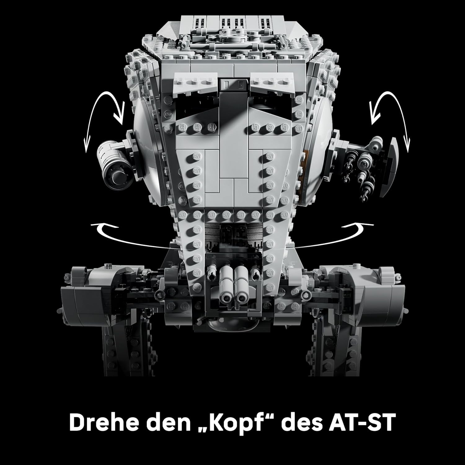LEGO Star Wars AT-ST Camper - Bauset für Erwachsene - UCS Modell zum Auststellen mit Minifigur & Informationsstafel - Sammlerstück & Geschenk for Fans - 75417