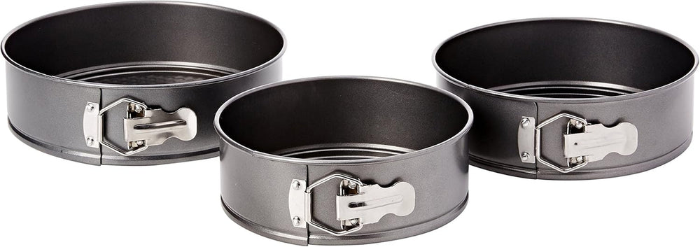 Chef Aid, Plaques à pâtisserie, différents modèles et tailles Moules et plaques à pâtisserie Naty Shop Springform-Set, 3Er-Pack