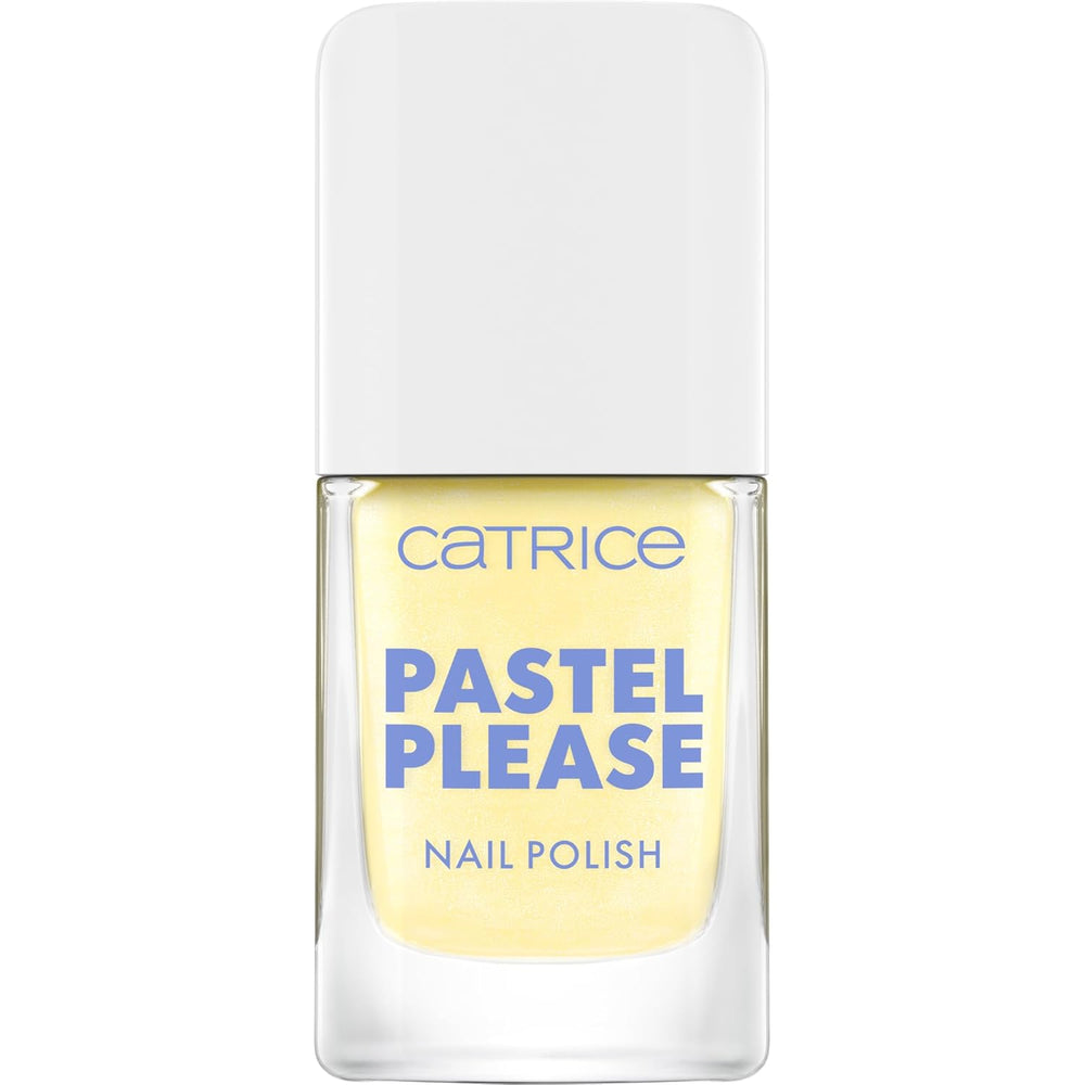 Catrice Pastel Please Vernis à ongles 040 Mint Breeze Vert clair Vernis à ongles pailleté profondément coloré hautement pigmenté Vegan 10,5 ml